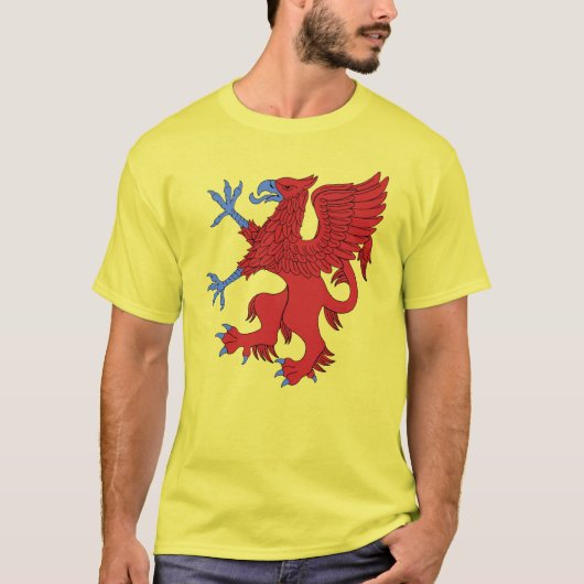 T-shirt Griffon Rampant de Gueules (Devant)