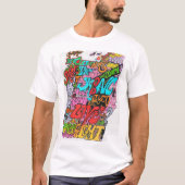 T-shirt griffonnage (Devant)