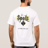 T-shirt Griffonnage de Micromajig + Logo (Dos)