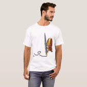 T-shirt Griffonnage de Micromajig + Logo (Devant entier)