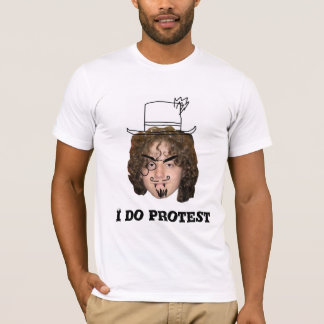 T-shirt Griffonnage-Protestation - customisée