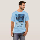 T-shirt griffonnages et hippie-t numériques d'esprit-pets (Devant entier)