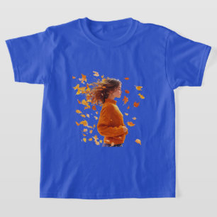 T-shirt Gril d'automne