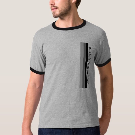 T-shirt Gril et barre de Bubbas (Devant)