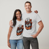 T-shirt Grill BBQ corps de papa cool (Unisexe)