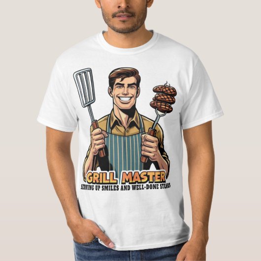 T-shirt Grill Master Fête des pères Spéciale (Devant)