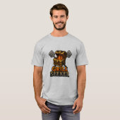 T-shirt Grill Seeker - Funny BBQ Adventurer Foodie (Devant entier)