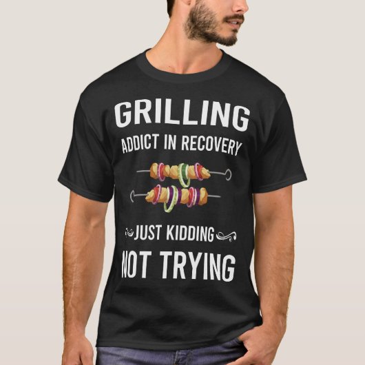 T-shirt Grillades de Récupération (Devant)