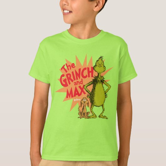 T-shirt Grille | Grinch & Max Starburst (Devant)