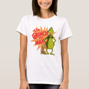 T-shirt Grille Grinch & Max Starburst
