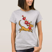 T-shirt Grille | Max Christmas Pointsettia (Devant)