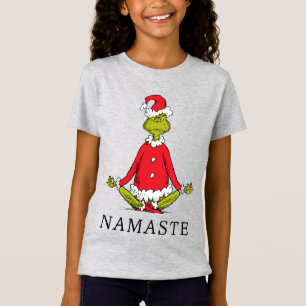 T-Shirt Grille   Namaste Santa Claus