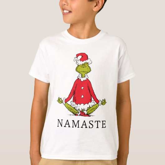T-shirt Grille | Namaste Santa Claus (Devant)