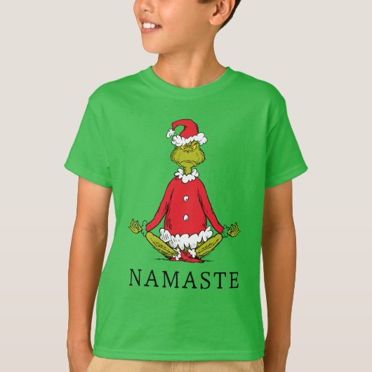 T-shirt Grille | Namaste Santa Claus (Devant)