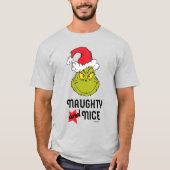 T-shirt Grille | Naughty et Nice (Devant)