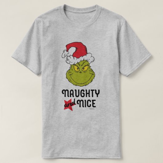 T-shirt Grille | Naughty et Nice (Design devant)