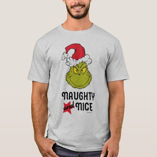 T-shirt Grille | Naughty et Nice (Devant)
