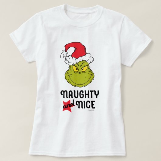 T-shirt Grille | Naughty et Nice (Design devant)