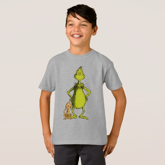 T-shirt Grille | Position max. et Grinch (Devant entier)