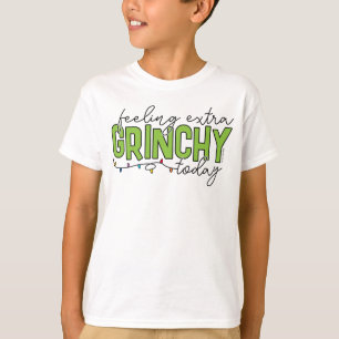 T-shirt Grille Sentiment de grinchy supplémentaire aujou