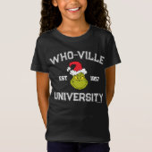 T-Shirt Grille | Who-ville University Est 1957 (Devant)