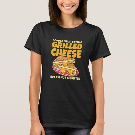 T-shirt Grilled Cheese Sandwich for a Grilled Cheese (Devant)