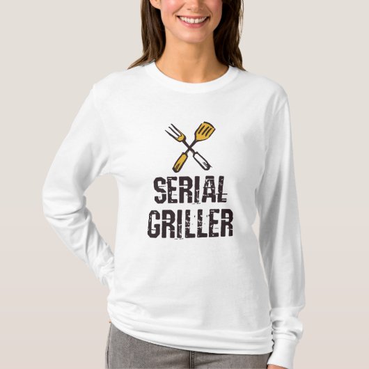 T-shirt Griller série Grill Barbecue maître Grill (Devant)