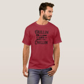 T-shirt Grillin and Chillin BBQ (Devant entier)