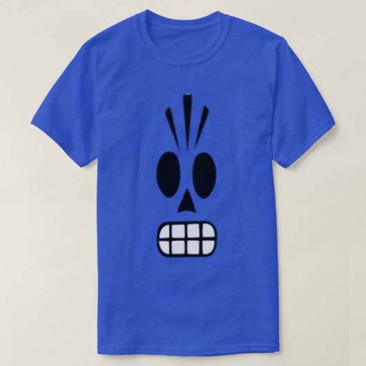 T-shirt Grim Fandango Manny (Design devant)