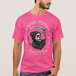 T-shirt Grim Reaper Humour Ironie Dire