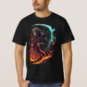 T-shirt Grim Reaper Inferno, Mort Lui-Même (Devant)