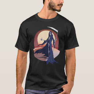 T-shirt Grim Reaper Road Triage Hitchhiking