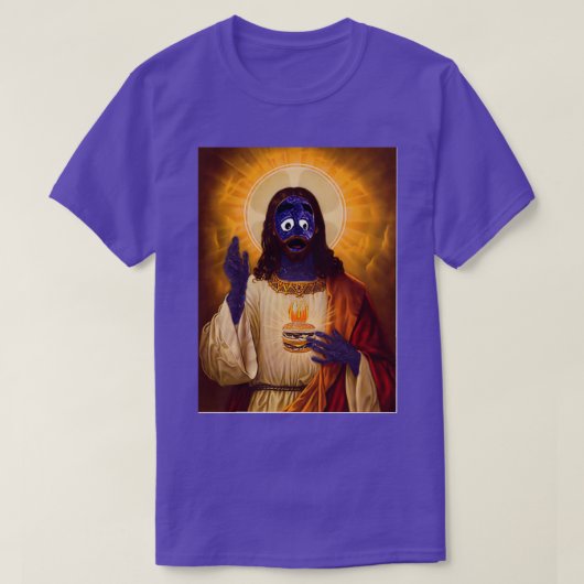 T-shirt Grimace Jésus (Design devant)