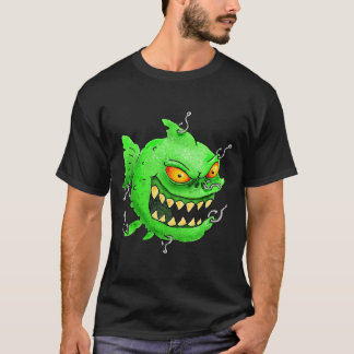 T-shirt grimacerie de la chemise de monsterfish