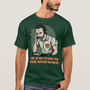 T-shirt Grimes Rick Agent du service à la clientèle récemm