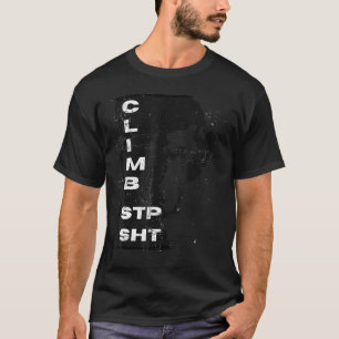T-shirt Grimpe En Perte Stp Sht Rock Pour Graves