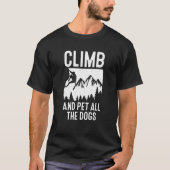 T-shirt Grimper animal Tous les chiens Boulder Mountain Cl (Devant)