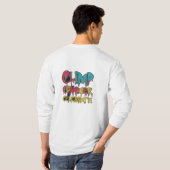 T-shirt Grimper, conquérir, célébrer (Dos entier)