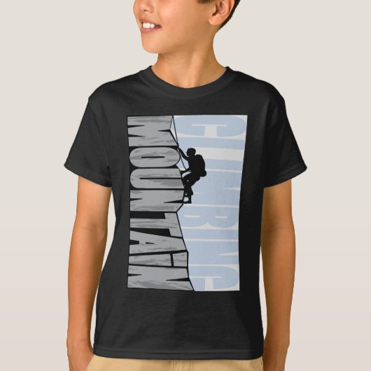T-shirt Grimpeur de montagne (Devant)