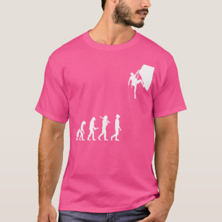 T-shirt Grimpeur de Montagne Rocheuse Montagnes de Boulder