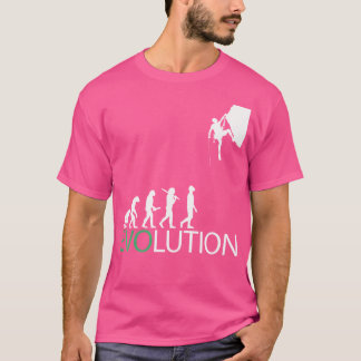T-shirt Grimpeur de rochers de montagne Escalade de montag