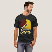 T-shirt Grimpeur drôle escalade bloc Le sol je (Devant entier)