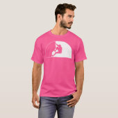 T-shirt Grimpeur Escalade Bloc (Devant entier)