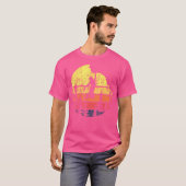 T-shirt Grimpper de Sunset Retro - Boulderer Bouldering C (Devant entier)