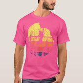 T-shirt Grimpper de Sunset Retro - Boulderer Bouldering C (Devant)
