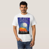 T-shirt Grímsey Islande affiche voyage (Devant entier)