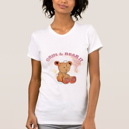 t-shirt grin and bear it (Devant)