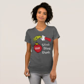 T-shirt Grinch | Ça pue Ça schlingue Ça croupit (Devant entier)