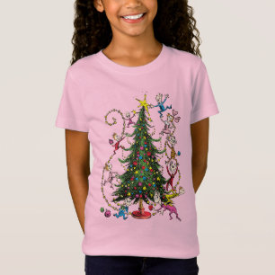 T-Shirt Grinch classique Arbre de Noël