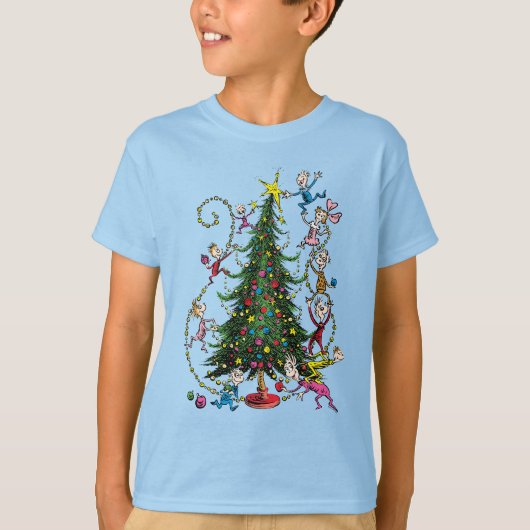T-shirt Grinch classique | Arbre de Noël (Devant)